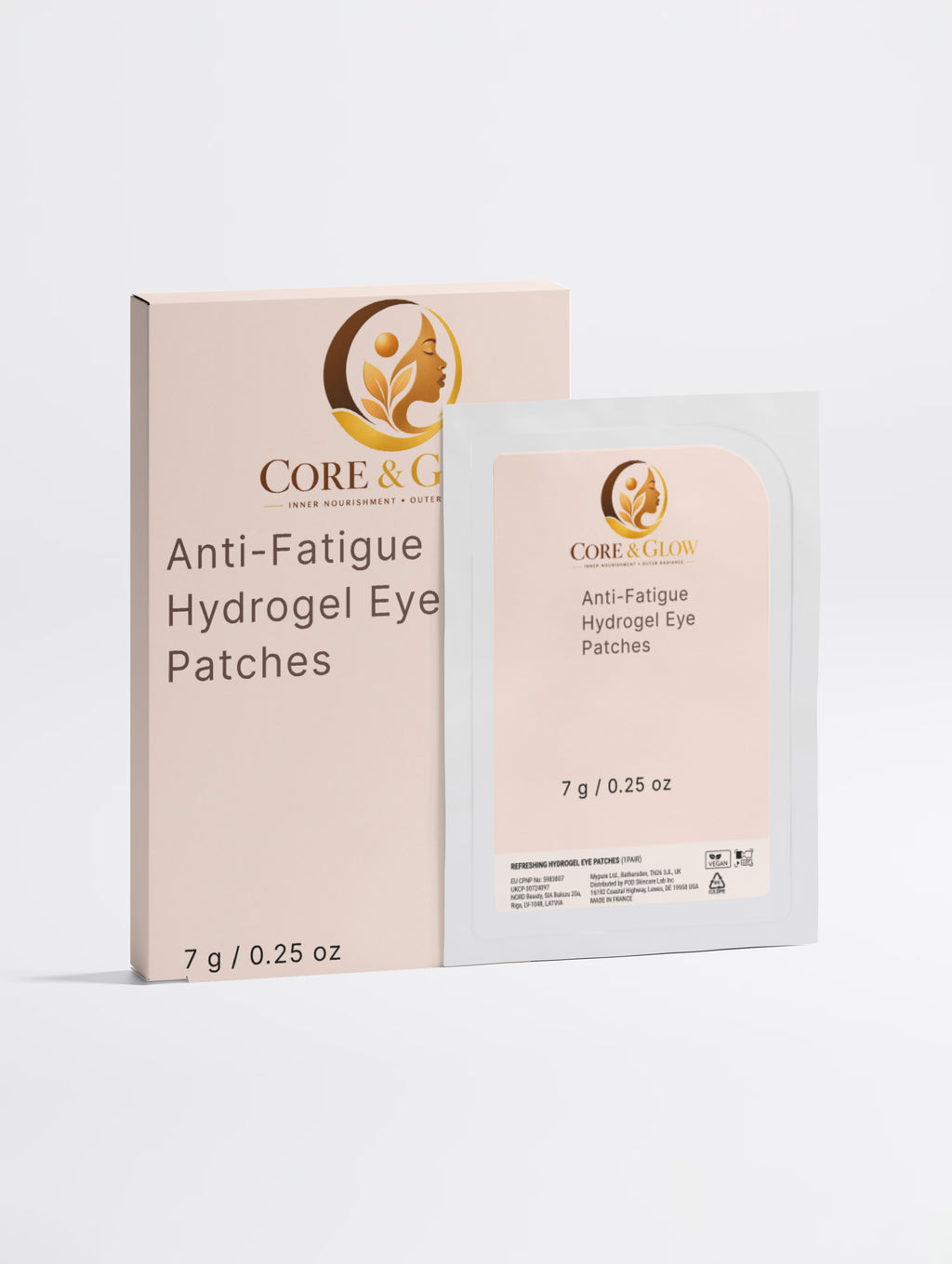 Anti-Fatigue Hydrogel Eye Patches