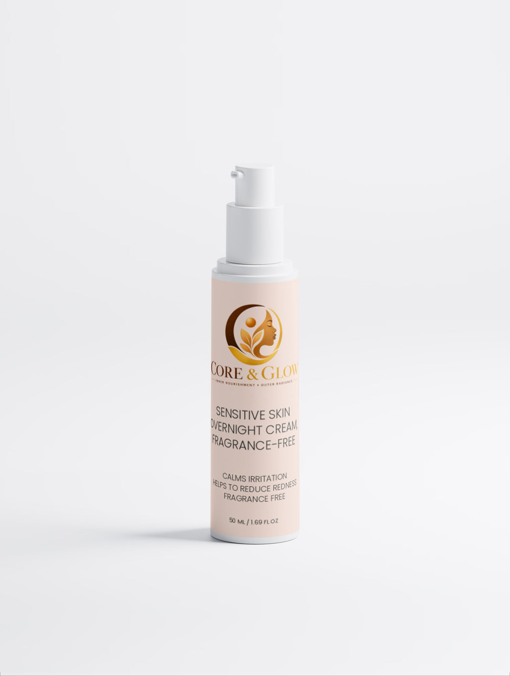 Sensitive Skin Overnight Cream, Fragrance Free